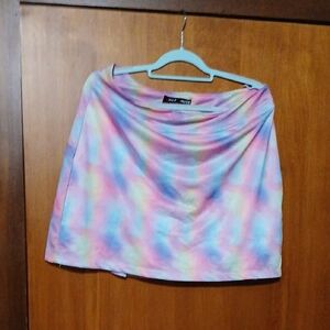 Colorful Tie-Dye Skirt